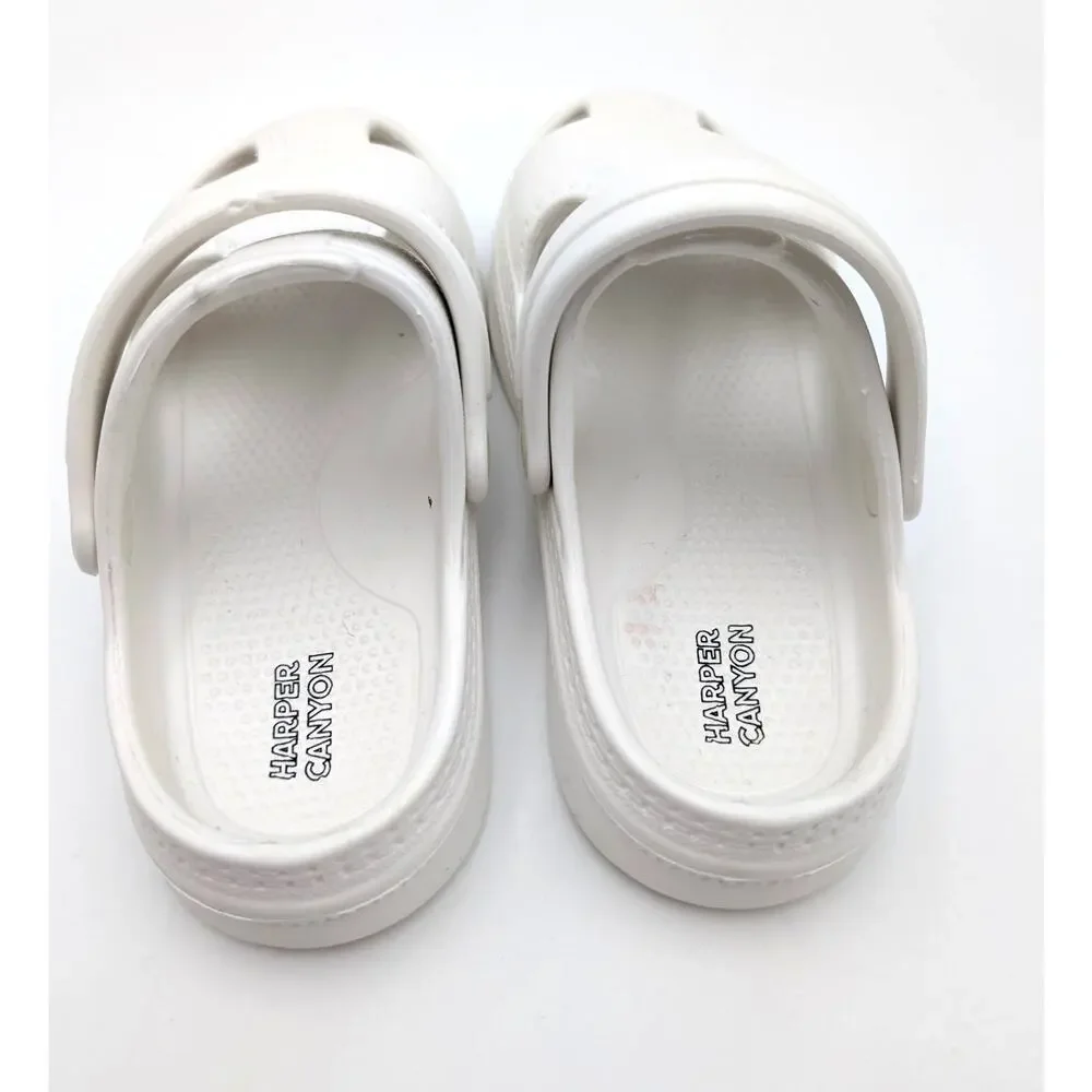 Harper Canyon Kai EVA Clogs Sandals Toddler Girls White Size US11M
